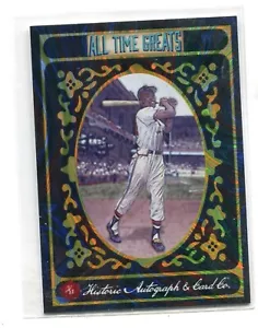 2024 Historic Autographs All Time Greats Henry Hank Aaron TIER 6 #70 /125 HOF - Picture 1 of 1
