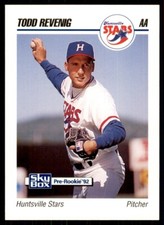 1992 SkyBox Team Sets AA Todd Revenig Huntsville Stars #319