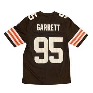 Nike On Field NEW Myles Garrett Cleveland Browns Jersey Men #95 Brown NFL Small - Picture 1 of 13