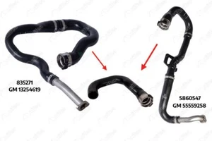 TUBO TUBO TURBO INTERCOOLER VAUXHALL OPEL CORSA D 1.3 CDTI 55559258 5860547 - Picture 1 of 1