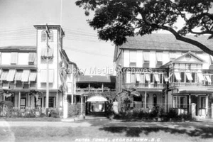 Qsd-80 Seawall Tower Hotel, Georgetown, British Guiana, Guyana. Photo - Picture 1 of 1