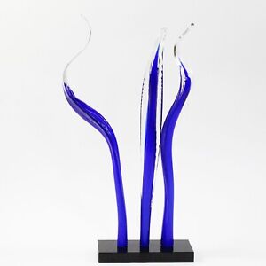 Hand Blown Glass Art Sculpture