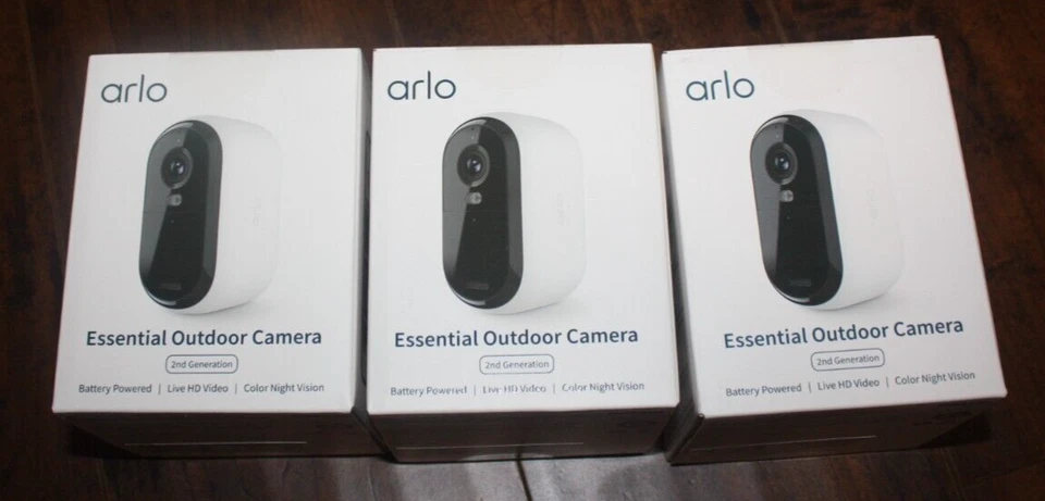 Arlo VMC2050-1WMNAS Essential Outdoor Camera HD 2nd Generation Wireless 1080p