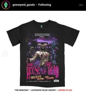 Graveyard Goods Large Tee The House of the Dead The Magician LE 150 Never Worn - Picture 1 of 3