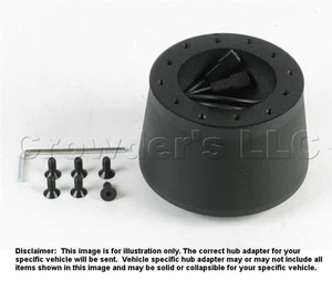 Steering Wheel Hub Adapter Kit for Nardi Personal fits Jeep CJ 55-63 and 67-75 - Foto 1 di 1