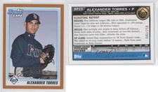 2010 Bowman Prospects Orange /250 Alex Torres Alexander Torres #BP23