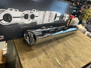 Cobra Tri-Oval II Slip-On Exhaust Mufflers 1995-2016 Harley Touring Baggger FLH - Picture 1 of 14