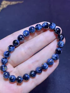 8 mm Natur Pietersite Namibia Edelstein Runde Perlen Armband Südafrika - Bild 1 von 8