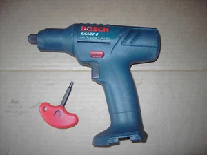 Bosch Exact 6 Akkuschrauber 9,6V geprüft Bosch blau, Industrieschrauber - Bild 1 von 10