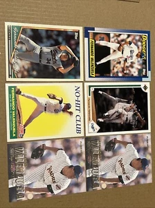 Fernando Valenzuela (6) Baseball Card Lot - Dodgers, Orioles, Padres - Picture 1 of 1