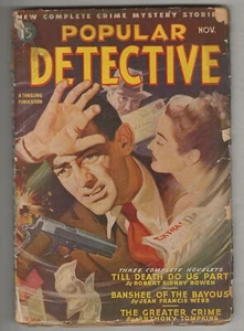 Beliebter Detektiv, November 1946 (nicht abgebildet) [CVR] Bowen, Webb, Tompkins, Hogan - Bild 1 von 8