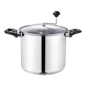 Lehman's Manual Palomitas de Maíz Popper, estufa sin mancha olla de cocina - Imagen 1 de 7