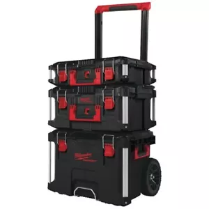 Milwaukee PACKOUT System Storage 3pcs Set Tool Boxes Heavy Duty Case - Open Box - Picture 1 of 1