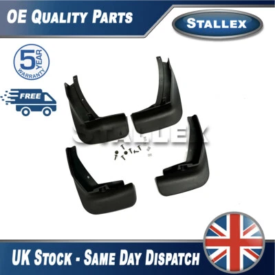 Tailored Mudflaps Front Rear For Volkswagen Tiguan 2017-2023 Stallex - Image 1 of 4