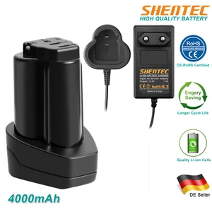 10.8V 4Ah Li-ion Akku/Ladegerät Für Metabo PowerMaxx 12 PowerImpact 12 625439000 - Bild 1 von 17