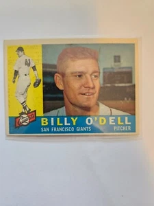 1960 TOPPS BILLY O'DELL #303 VG/EX COMBINED SHIPPING - Picture 1 of 2