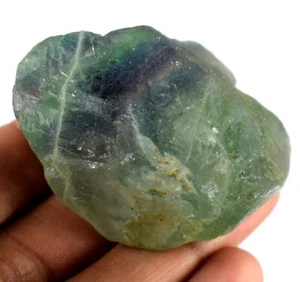 Natural Untreated Green Fluorite 388 Ct Gemstone Rough Mineral Specimen - Picture 1 of 10