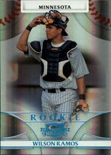 2008 Donruss Threads Century Proof Platinum #130 Wilson Ramos /25