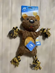 Animal Planet Interactive Pet Dog Toy with Squeaker Flat Bear ๐ป 16โ - Picture 1 of 4