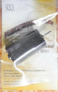 Precision Scale HO #933 Motor, 12v, 8200 RPM, Flat Can 12mm x 26mm, Shaft Dia. - Picture 1 of 1