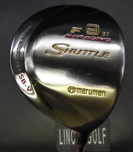 Ladies Maruman F Maraging Shuttle 27° 9 Wood Ladies Graphite Shaft No1 Grip - Picture 1 of 5