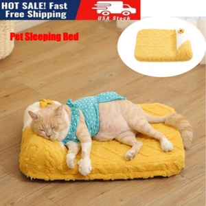 Dog Bed Crate Pad Pet Cushion Crate Mat Puppy Bed for Small Dogs Soft Pad - Picture 1 of 12