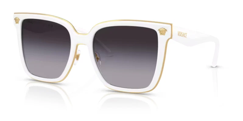 Authentic Versace White Sunglasses Model MOD 22780