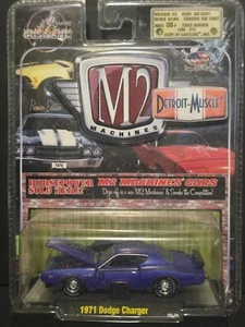1971 Dodge Charger (1:64) Castline M2 Machines 2009 Auto-Thentics Rel. 08 RARE - Picture 1 of 2