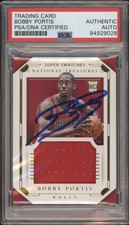 Bobby Portis Signed 2015 Panini National Treasures Rookie Swatches RPA /99 Psa