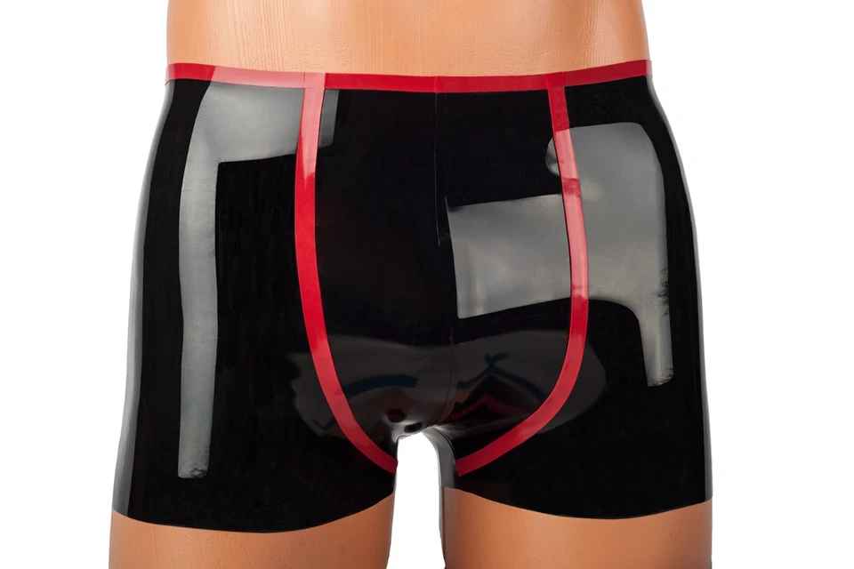 Latex Herren Shorts, Retro, Rubber, Fetisch, Gummi - Bild 1 von 2