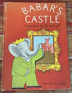 1962 Babar's Castle Hardcover By Laurent De Brunhoff 1st Ed. HC Random House - Picture 1 of 11