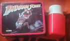 Vintage 1984 "Indiana Jones And The Temple Of Doom" Metal Lunch Box W/ Thermos!