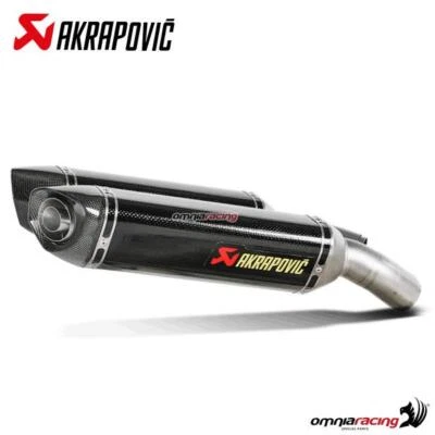 Akrapovic Par de Escape Homologado Fibra de Carbono Slip-on Ducati 1198/S 2009-2011 Foto 1 de 4