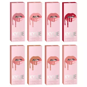 Kylie Jenner Matte Liquid Rossetto & Lip Liner Kit. 704 clima dolce. - Foto 1 di 3