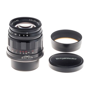 Voigtlander M39 75mm F2.5 Heliar Manual Focus Rangefinder LTM Lens Read