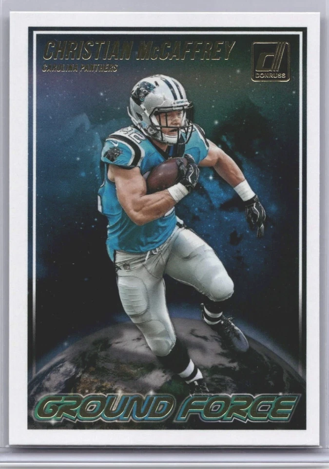 2018 Panini Donruss - Ground Force Christian McCaffrey #GF-9 - Image 1 of 2