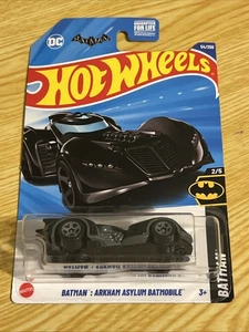 2025 Hot Wheels Batman: Arkham Asylum Batmobile 54/250 schwarz - Bild 1 von 2