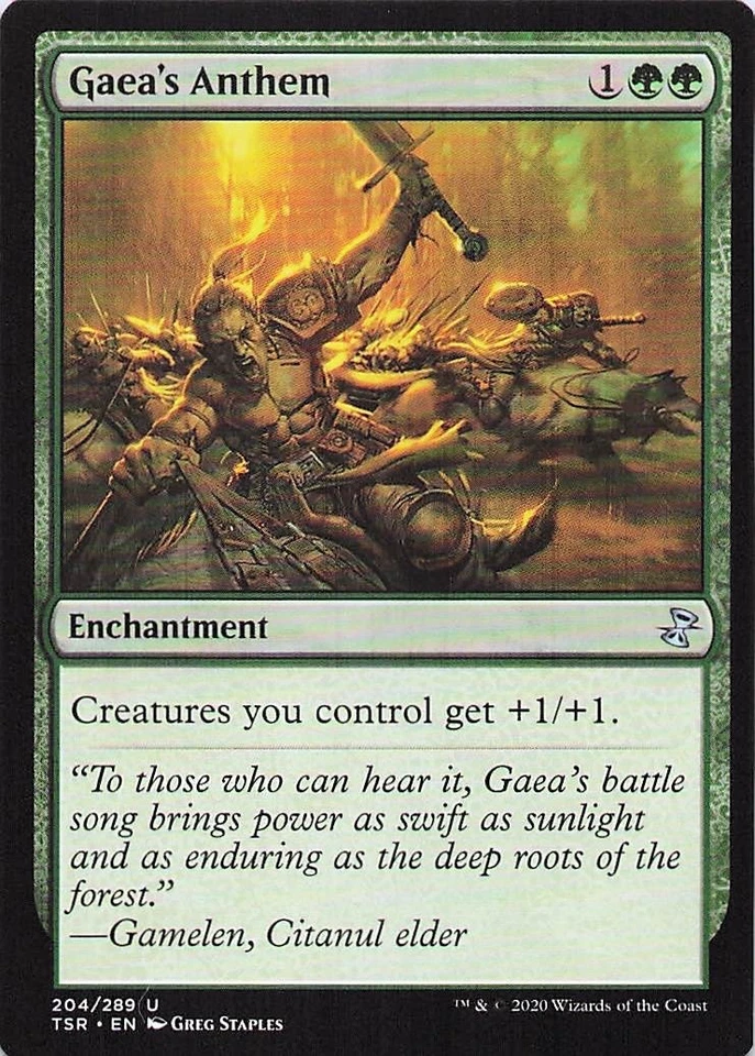 Gaea's Anthem Time Spiral Remastered Regular - Image 1 of 1