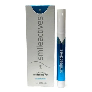 (4) Smileactives Erweiterter Aufhellungsstift Vanille Minze Stick 0,11 Unzen Neu im Karton - Bild 1 von 3