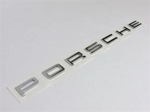 [Nuovo] Stemma Posteriore Argento per Porsche - Foto 1 di 4