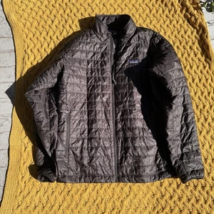 Patagonia Black Nano Puff Jacket Men’s 2XL XXL Puffer Outdoor Hiking Packable - Picture 1 of 8
