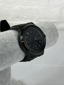 Michael Kors MK-8152 Black Chronograph Quartz Wristwatch #232 - Picture 1 of 7