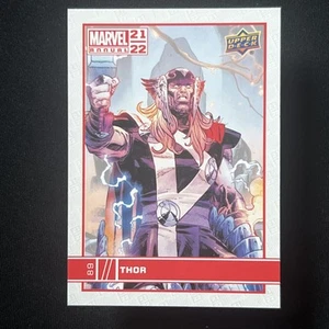 Marvel Annual 21/22 Thor Base Card - Picture 1 of 2