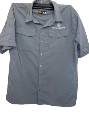 5.11 Sig Sauer tactical shirt Size L Has Ink Stain On Sleeve - Image 1 of 4