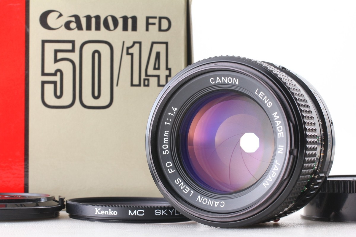 Canon FD 50mm f/1.4 Camera Lenses for sale | eBay