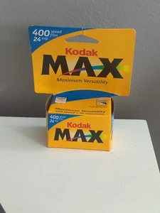 Kodak Max 400 Speed Film 24 Exp. Expired - Picture 1 of 6