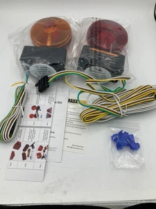 Kit de luces de remolque magnéticas MaxxHaul 80778 (doble cara para casa rodante, barco, remolque y... - Imagen 1 de 10