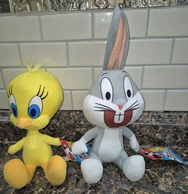 Peluche Navidad Looney Tunes Bugs Bunny Piolín Pájaro Warner Bros Juguete Fábrica  Foto 1 de 4
