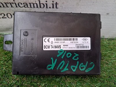 CENTRALINA COMFORT PER RENAULT Captur Serie 284B11218R H4B400 benzina 898 (13>) - Immagine 1 di 3