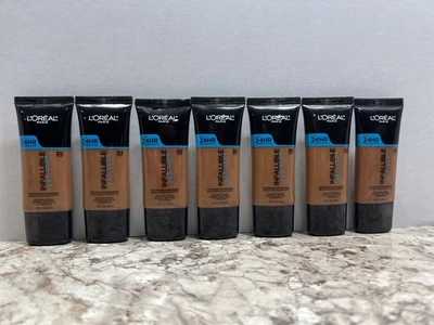7~  L'Oreal Infallible Pro-Glow 24HR Foundation 212 Cocoa 1 0Z EACH - Image 1 of 3